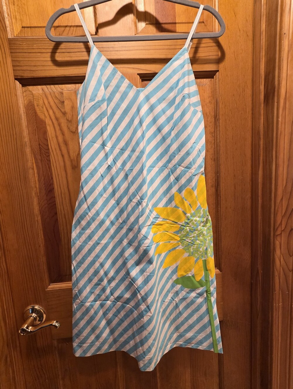 Lilly Pulitzer Sunflower Dress Vintage White Tag
